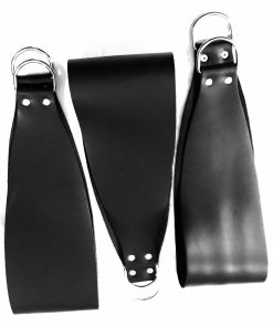 leather thigh back stirrups with D rings