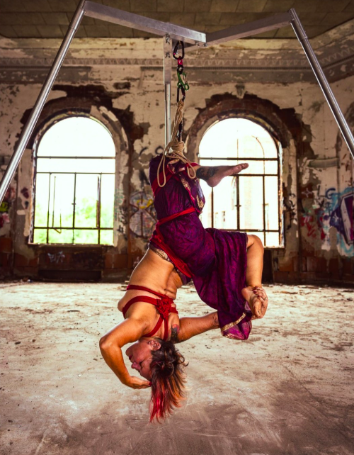 portable Shibari suspension rig
